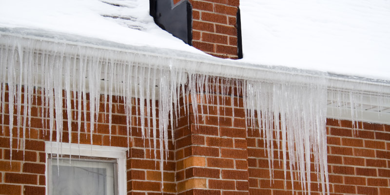 Ice Damming in Cleveland, Ohio